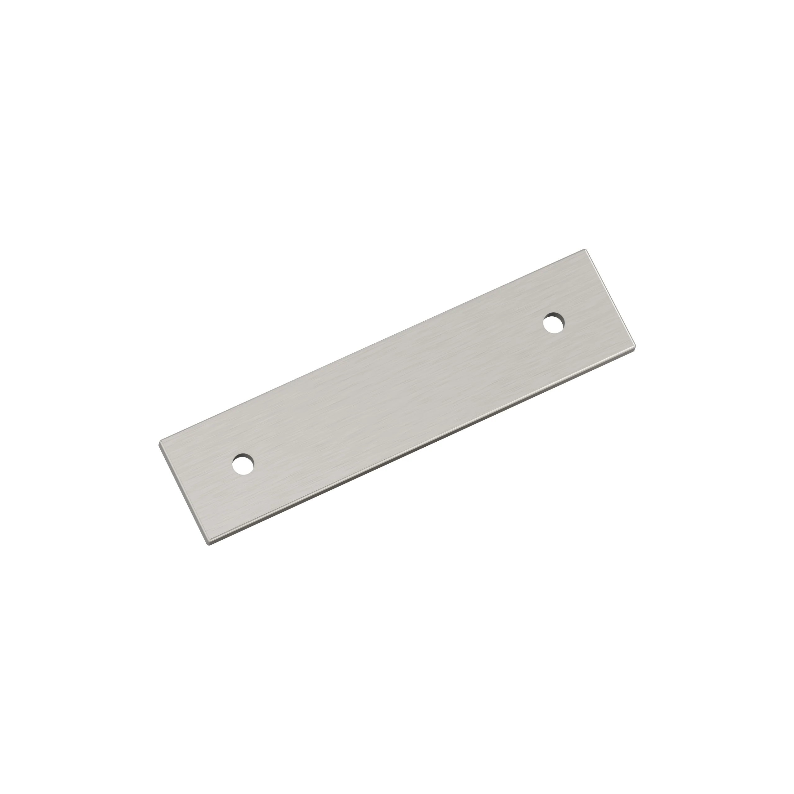 Amerock Ladera Backplate 3″ Center To Center, Satin Nickel