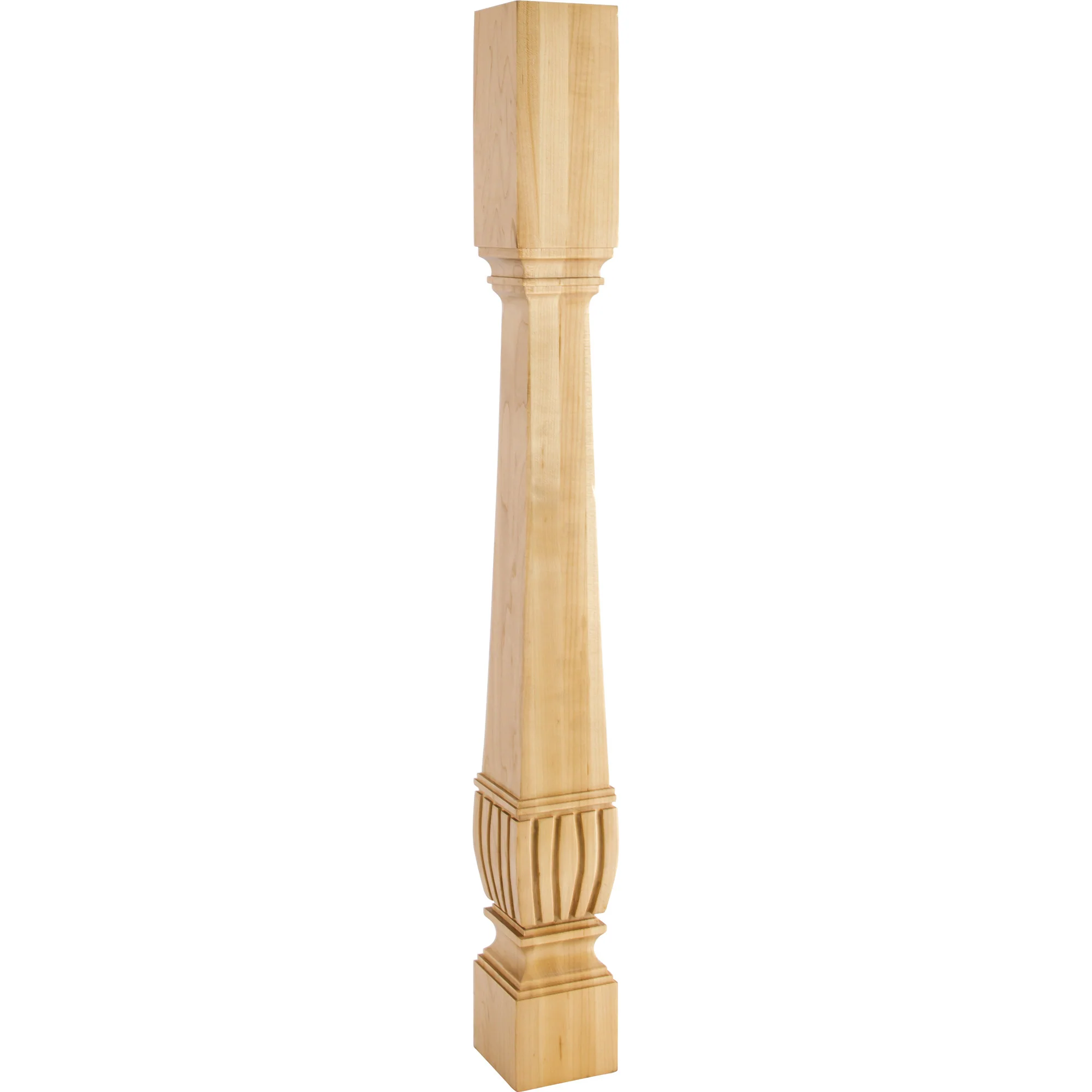 Hardware Resources Arts & Crafts Post Rubberwood 3-3/4″ Width