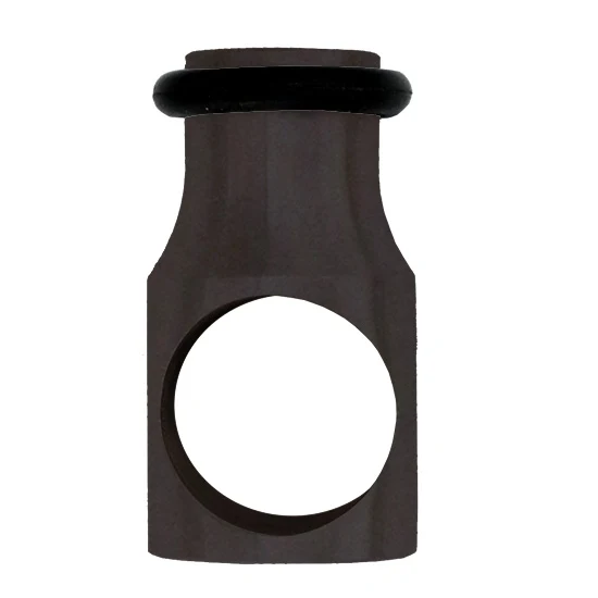 Track Mounted Stop, Powder Coated Steel, Oil Rubbed Bronze