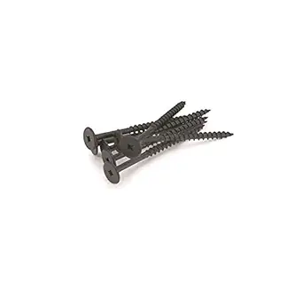 #10 Power Head Screws Square Drive With Nibs Black Finish 17 Type