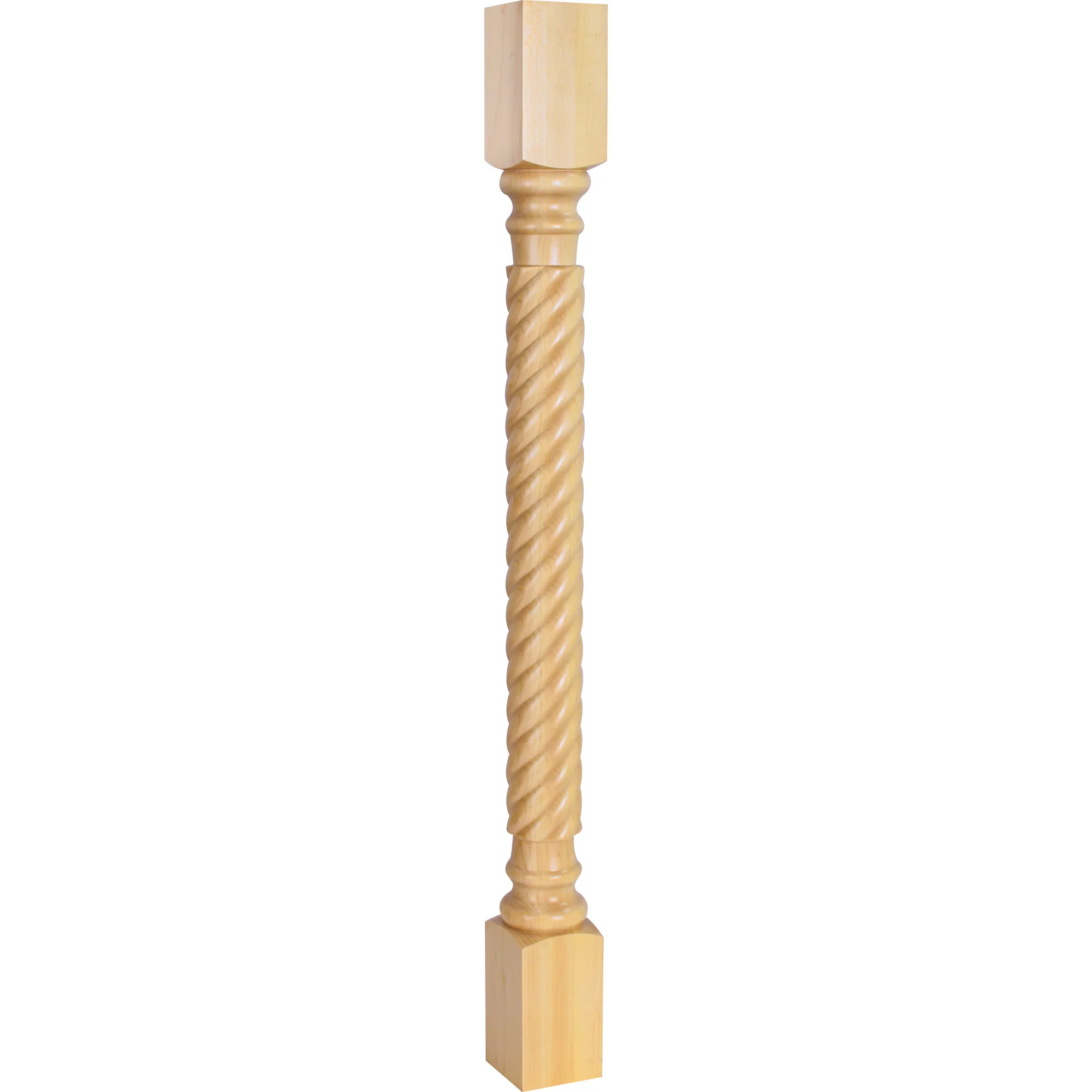 Hardware Resources Rope Post Cherry 35-1/2″ Length 3″ Width
