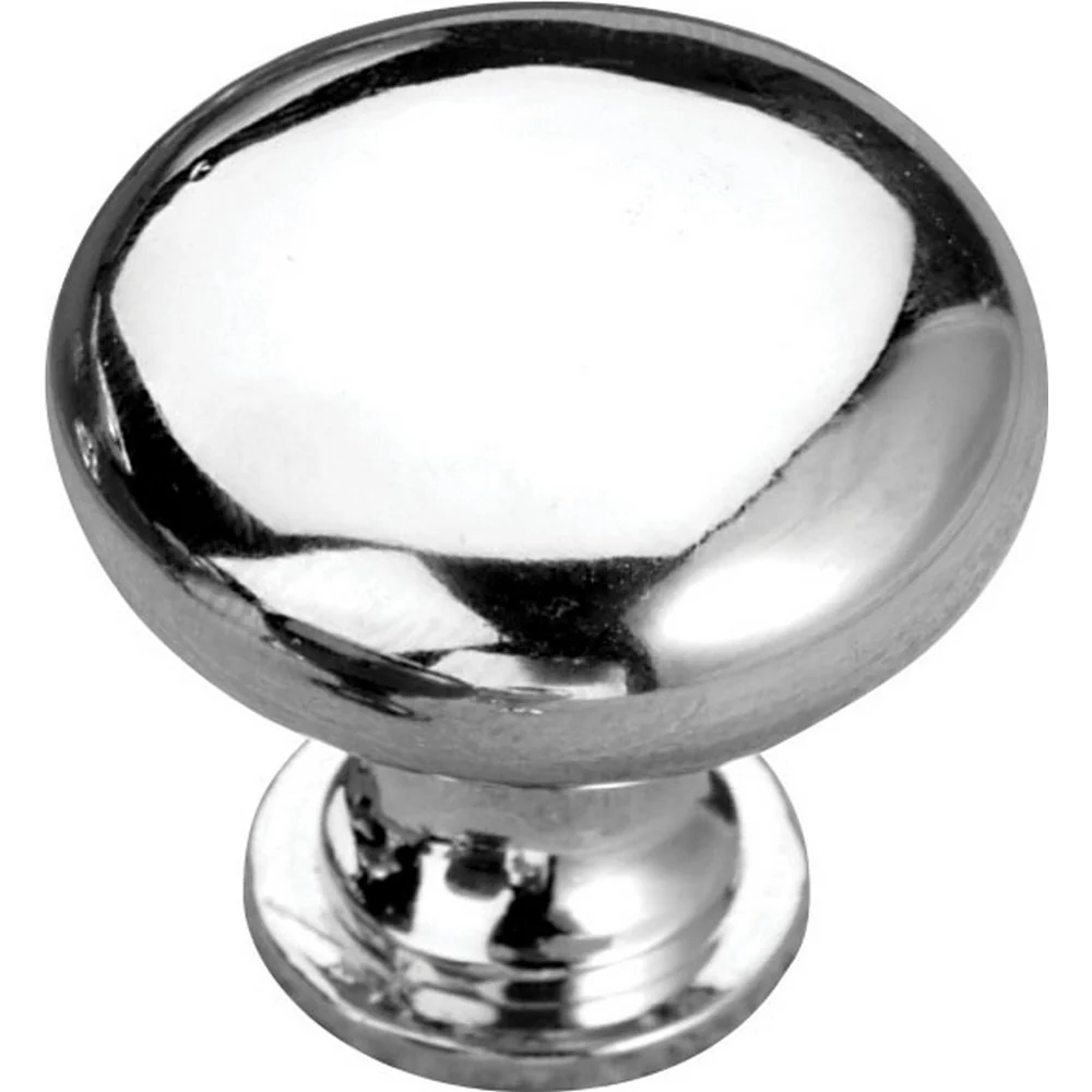 Advanced Affiliates Mushroom Knob Knob, Polished Chrome