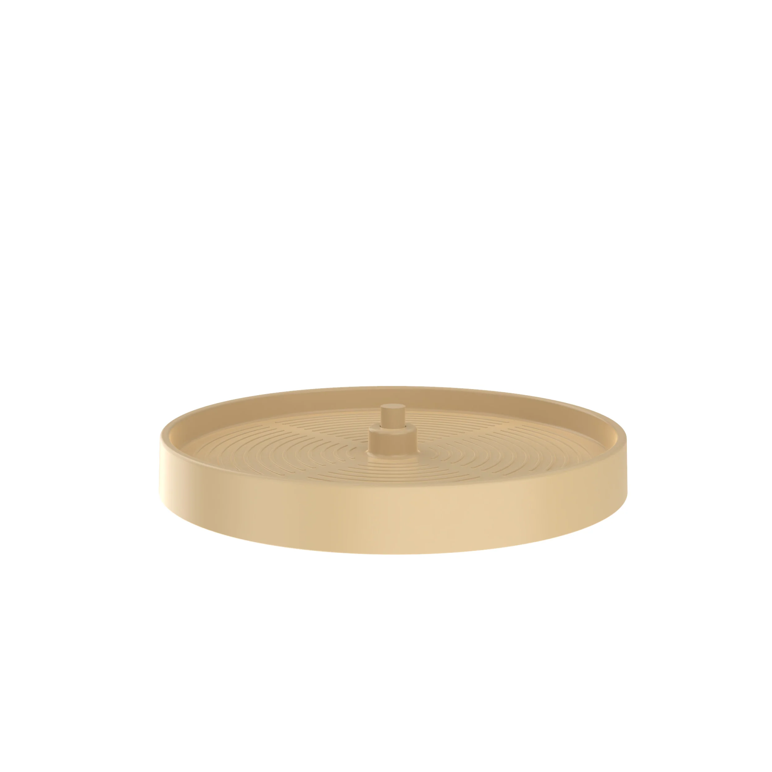 Rev-a-shelf Lazy Daisy Polymer Full Circle Bottom Mount Single Tray Lazy Susan, 18″