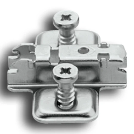 Blum Clip Mounting Plates Steel, 3 mm, 5 mm System Screws