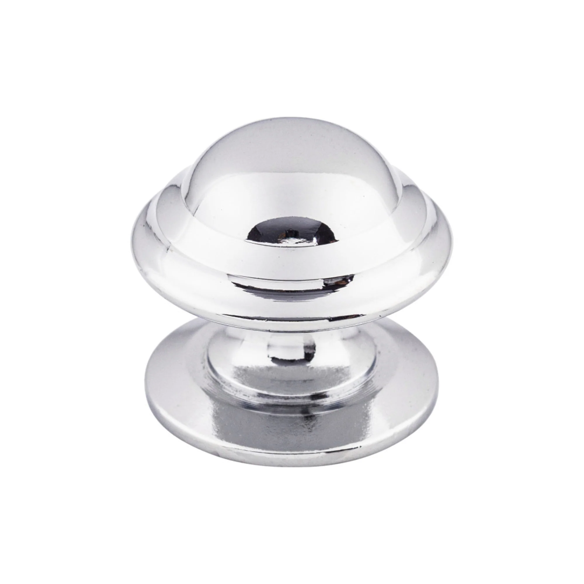 Top Knobs Britannia Knob Polished Chrome 1-1/4″ Diameter Empress Style