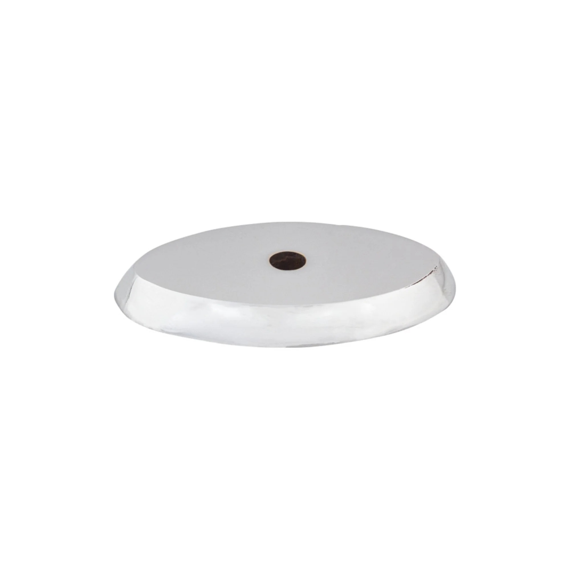 Top Knobs Aspen II Oval Backplate Polished Chrome 1-1/2″ Length