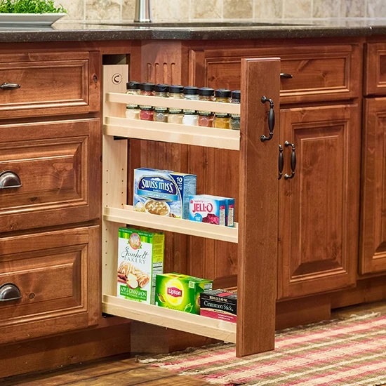 Century Components Cascade Base Cabinet Pull-Out Edge-Banded Baltic Birch