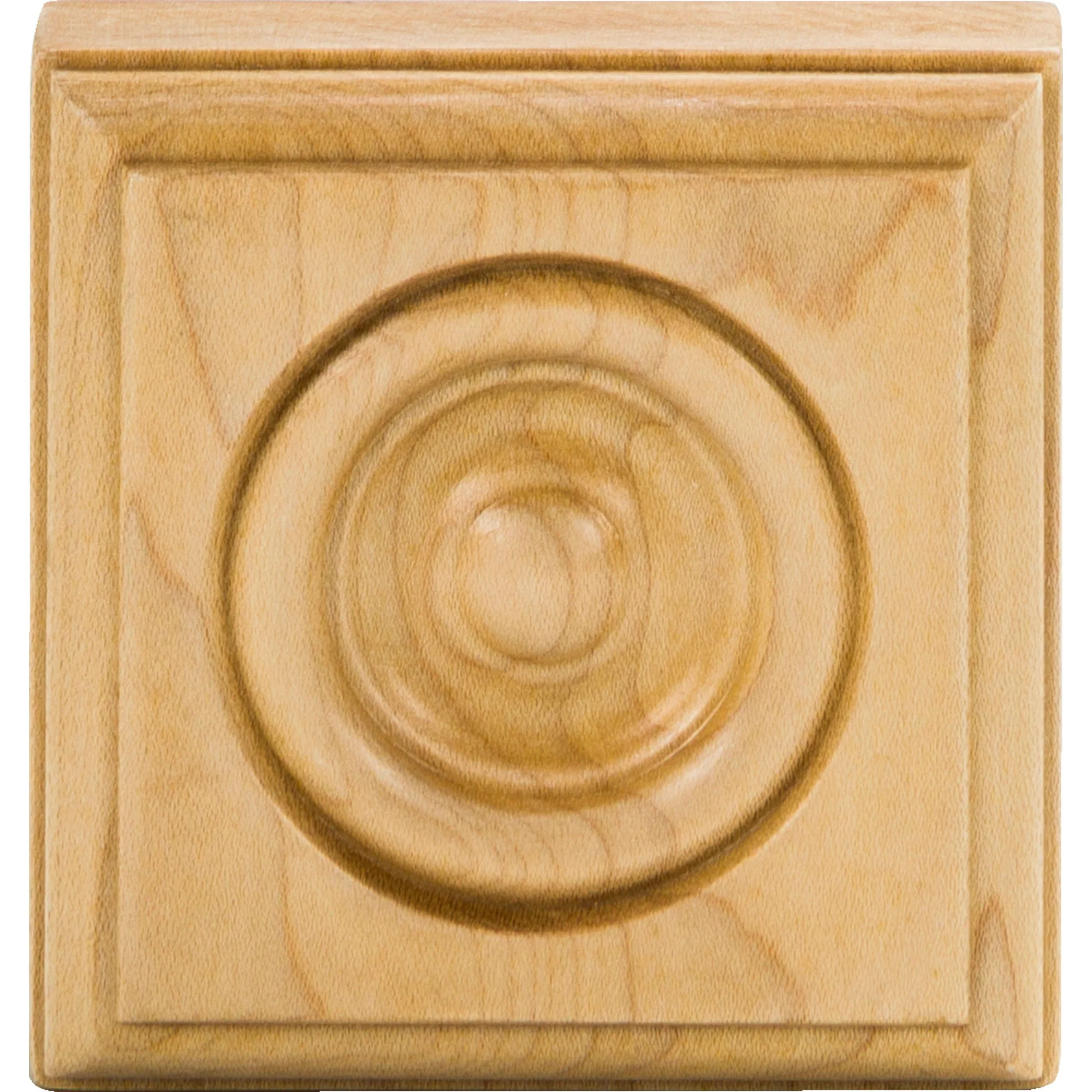 Hardware Resources Bead Edge Traditional Rosette Oak 3″ Length