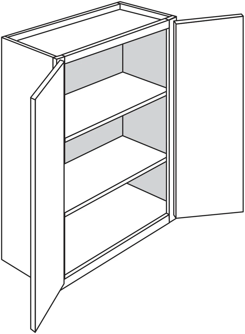 Wall 27 W X 36 H X 12 D – Trenton Recessed by JSI