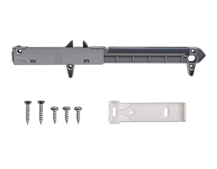 Titusoft Damper Kit For Wooden Drawers, Gray