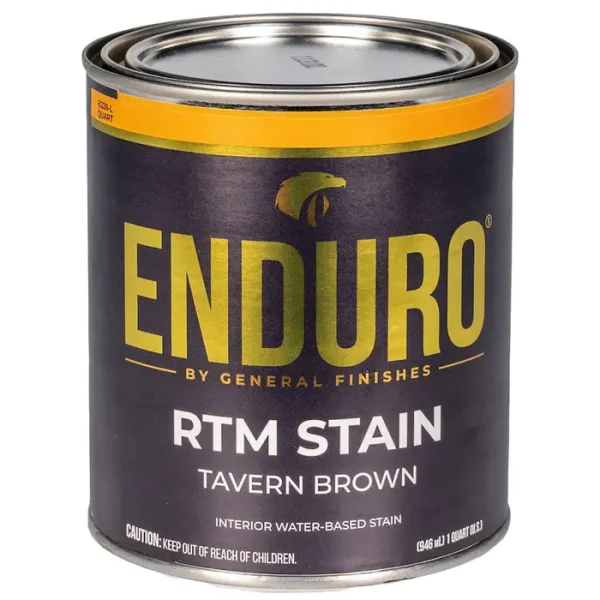 Enduro RTM Stain System, Tint Black, Quart