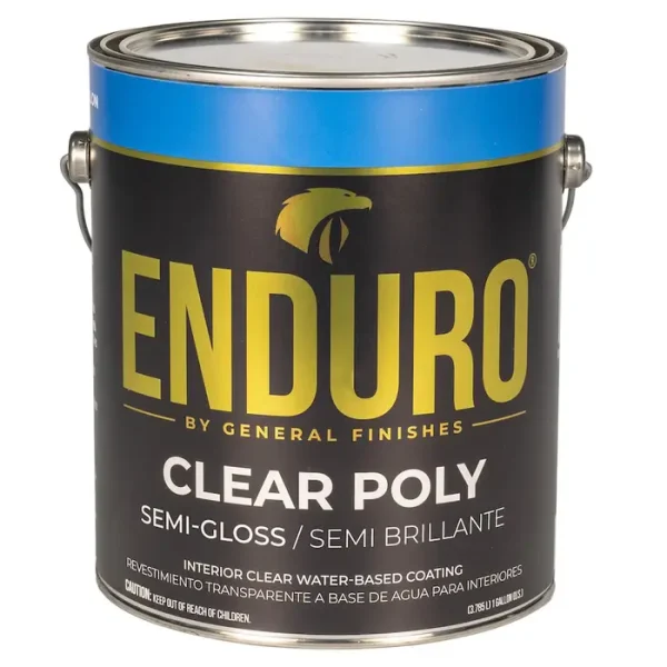 Clear Poly Enduro Clear Poly, Semi Gloss, Gallon