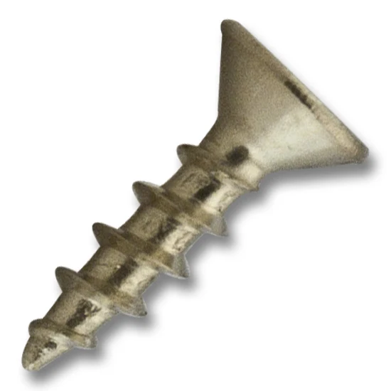 #6 Screw Flat Head Phillips Coarse Thread 5/8″ Length Polished Brass, Multiples of 100