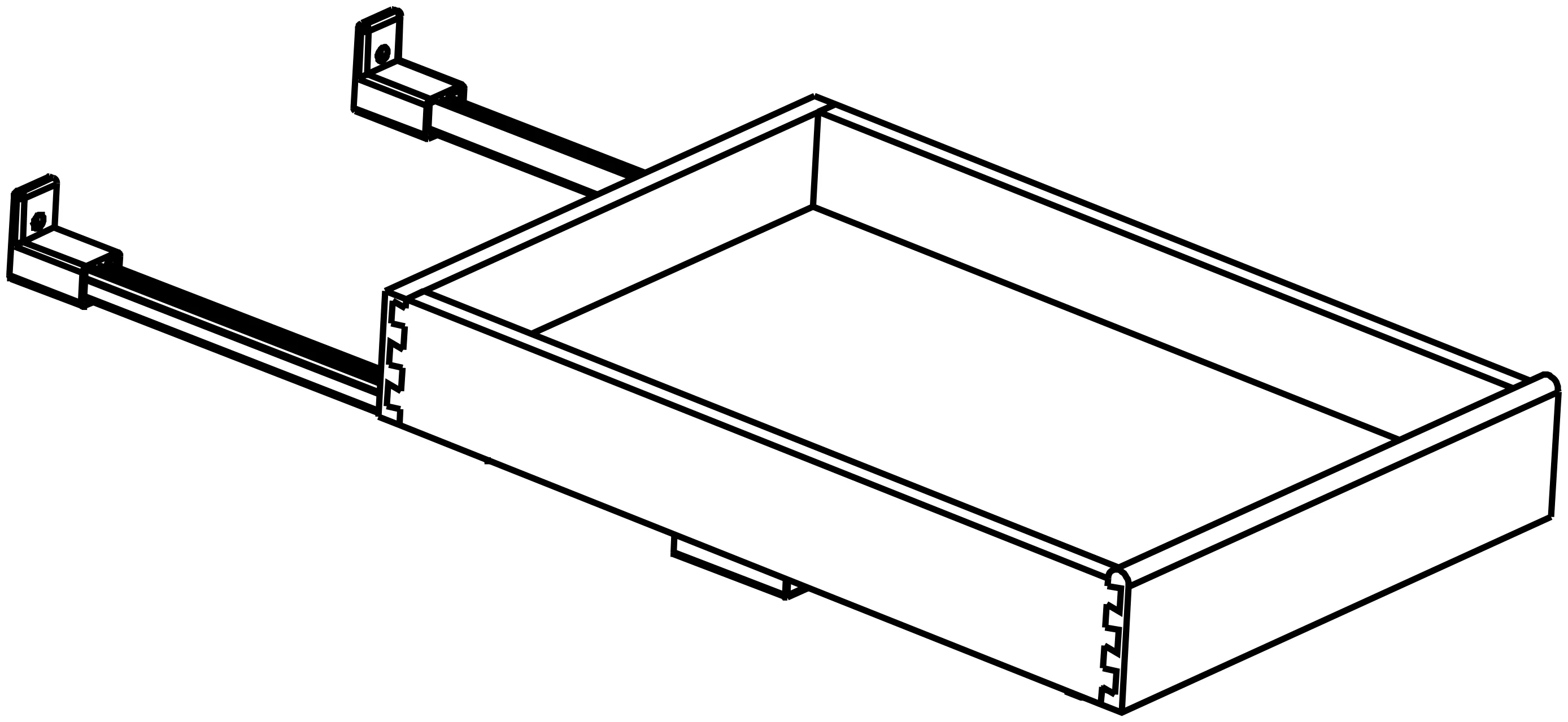 Soft-Close RollOut Tray 15 W – Amesbury Recessed by JSI