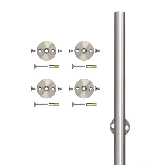 Stainless Steel Collection Track Length 78-1/4″