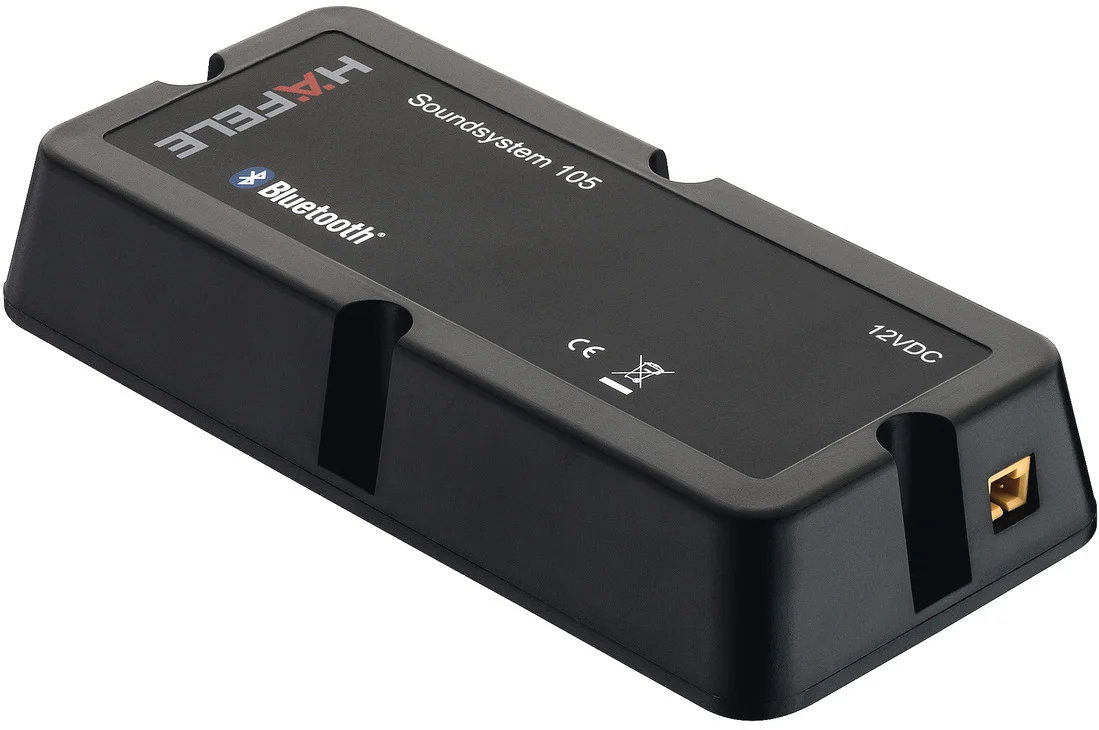 Loox LED 12V Surface Mounted Blue Tooth Receiver, Sound System 105 X, Black