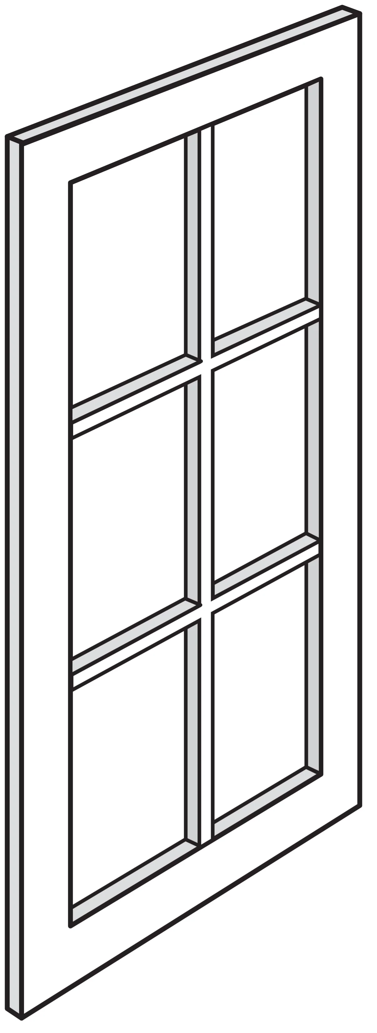 Sample Door 12-1/2 W X 15-1/2 H – Teton Stain by Legend