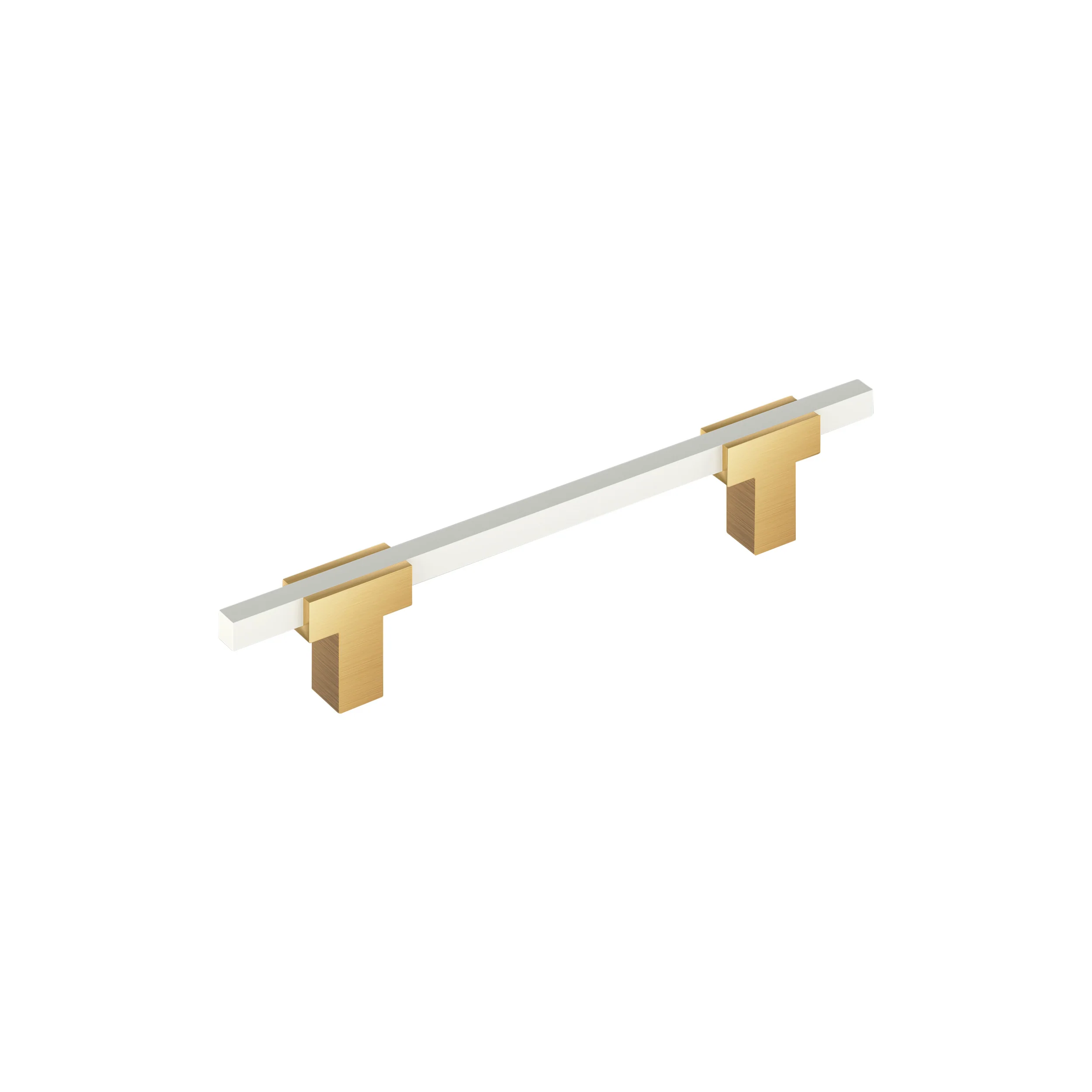 Amerock Urbanite Pull Champagne Bronze/White 5-1/16″ Center to Center
