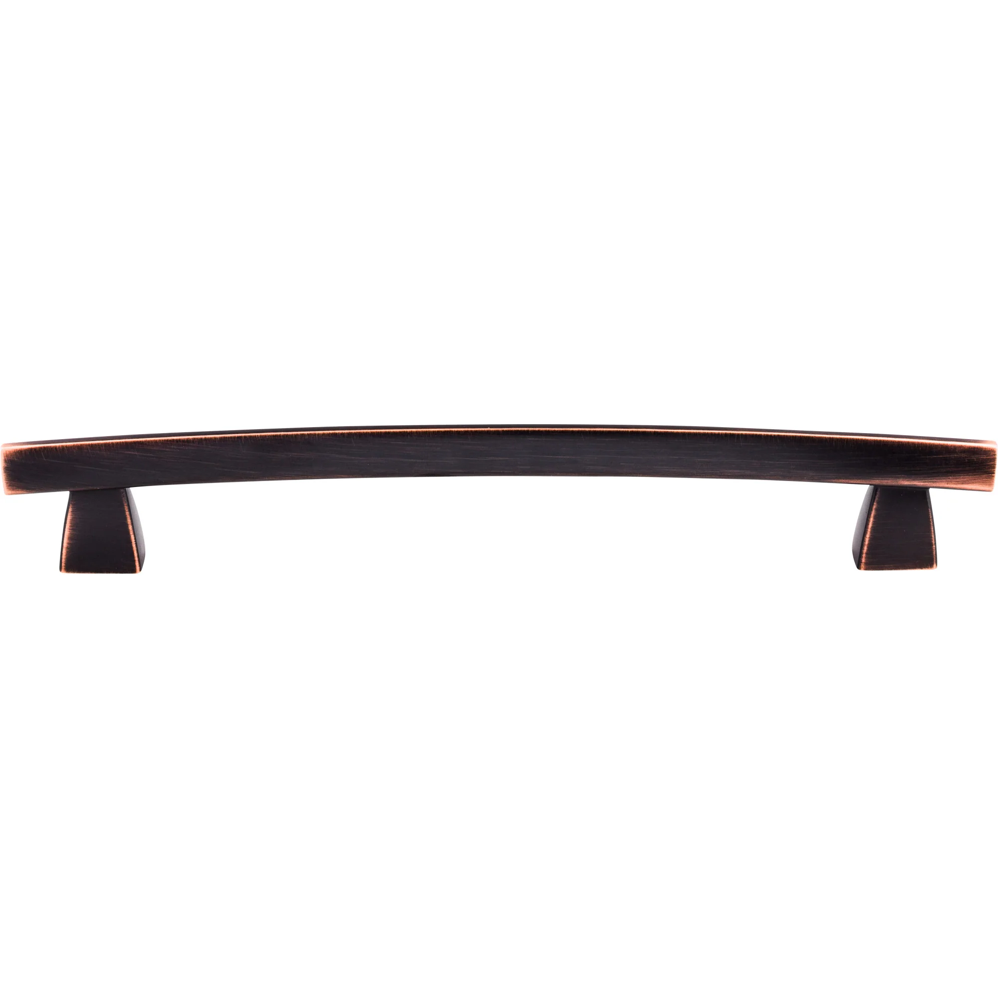 Top Knobs Arched Appliance Pull Pull Tuscan Bronze 12″ Center to Center
