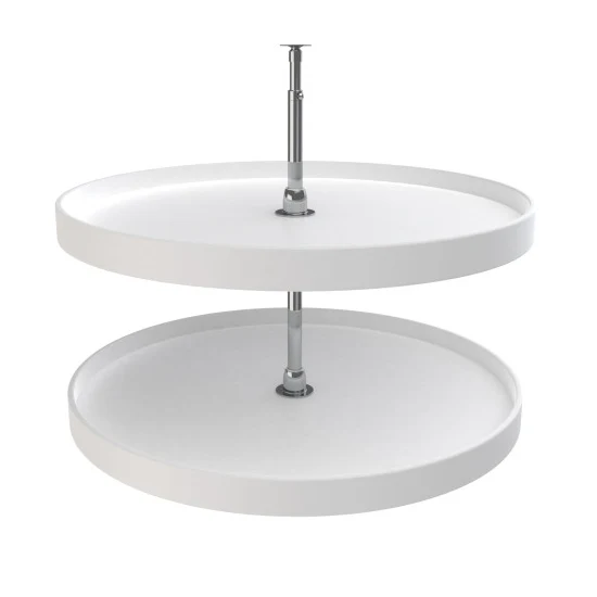 Rev-a-shelf Classic 2-Shelf Full Circle Lazy Susan Set For Base Cabinets, 32″