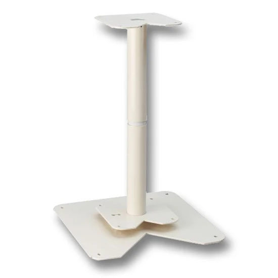 15″ Heavy-Duty Two Tray Bottom Mount Post For Non-Drilled Top Tray