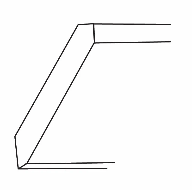 Large Shaker Moulding 2-1/2 H X 2-1/2 D X 96 L – Teton Paint by Legend