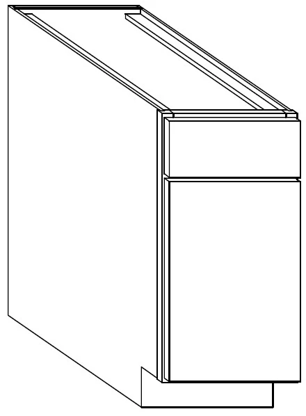 Sink Base 21 W X 34-1/2 H X 24 D – Niagara Paint by Legend