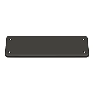 Deltana Cover Plate Solid Brass For DASH95, Oil Rubbed Bronze