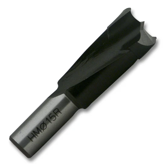Brad Point Boring Drill Bit 15mm Right Rotation 57mm Long 10mm Shank