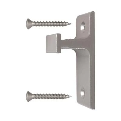 Quiet Glide Short Roller Vertical Bracket Kit, Satin Nickel