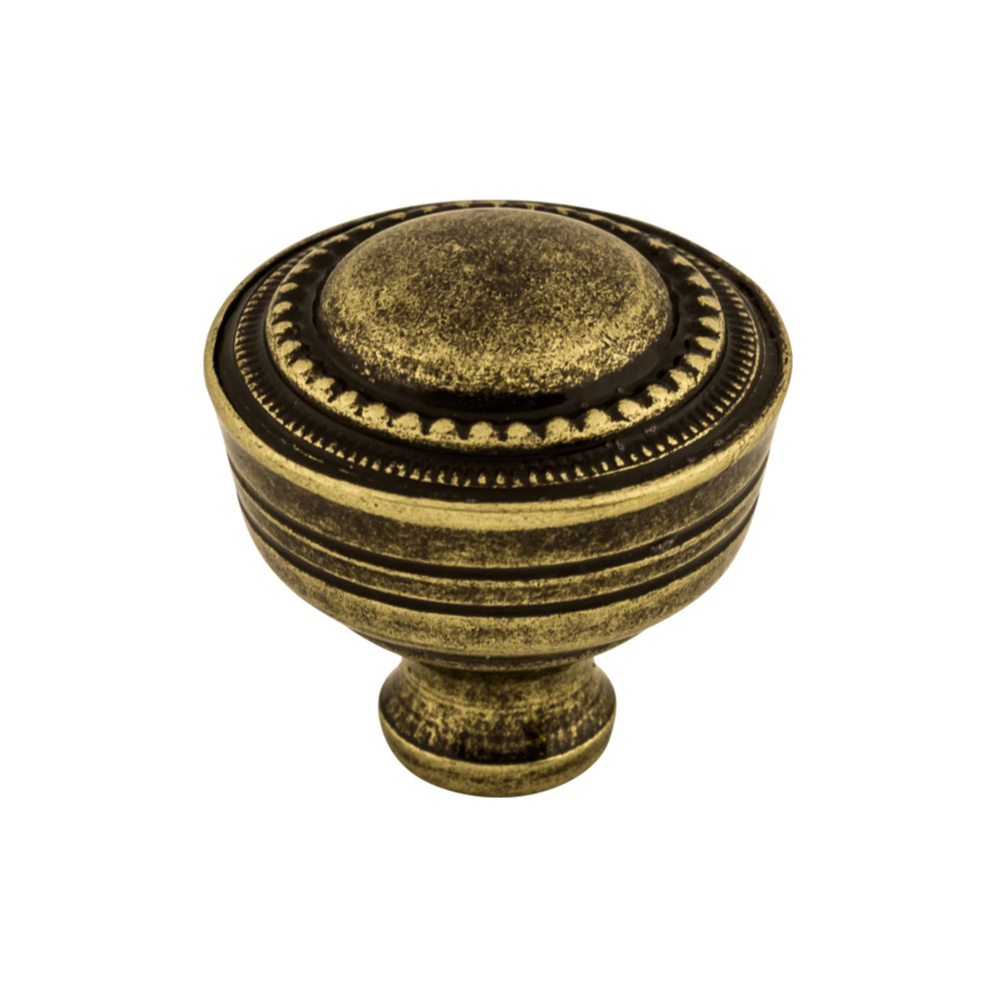 Top Knobs Tuscany Knob German Bronze 1-1/4″ Diameter Contessa Style