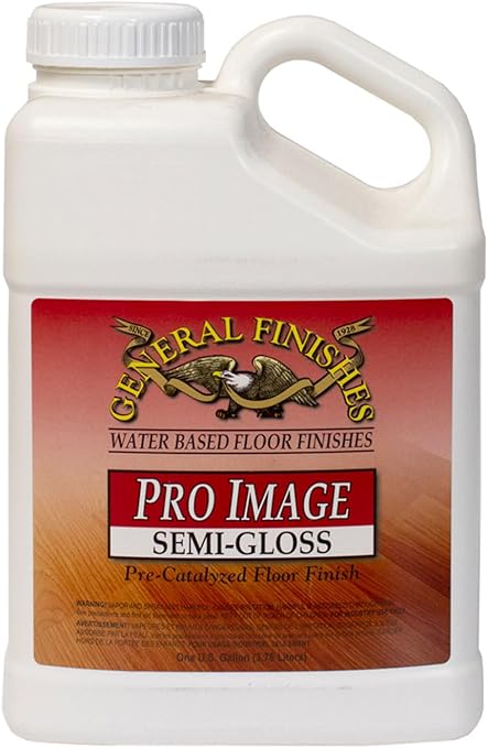 General Finishes Pro Image Floor Topcoat, Semi-Gloss, Gallon