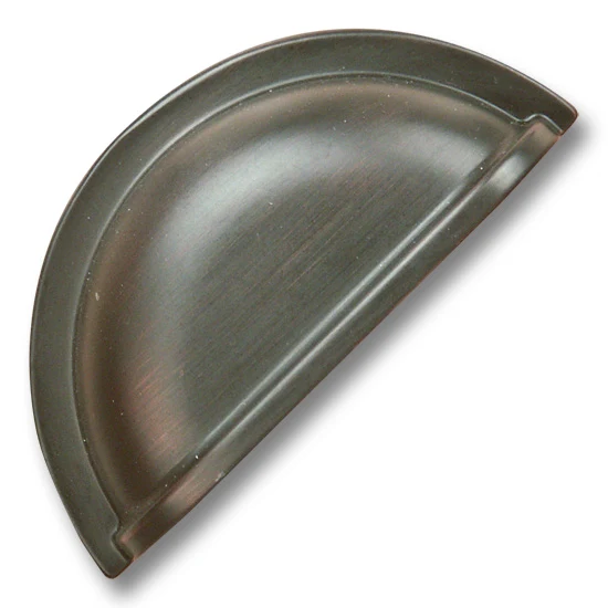 Cup Pull, 3″ Center-to-Center, 1-1/16″ Projection, Oil Brushed Bronze