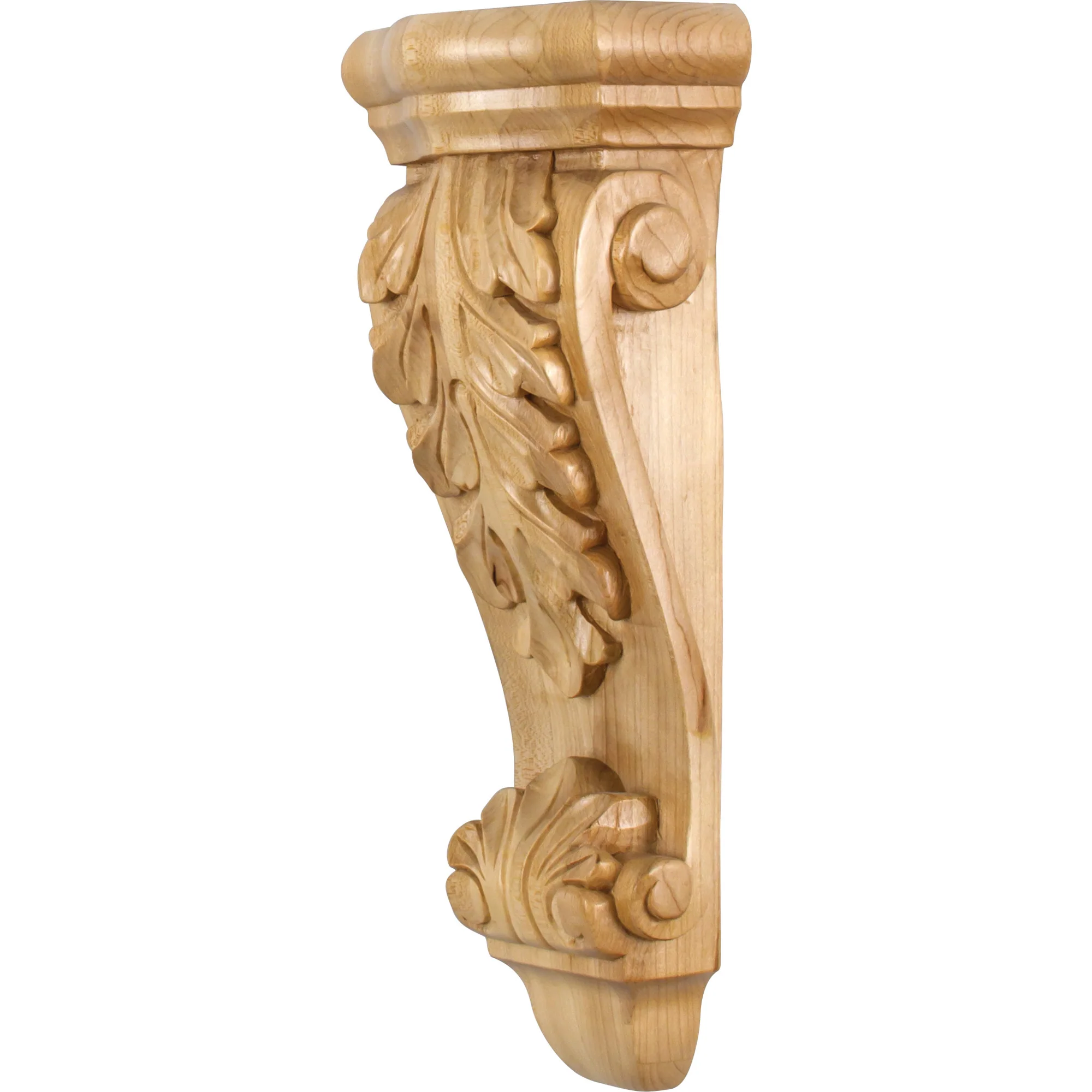 Hardware Resources Low-profile Acanthus Corbel Alder 14″ Length