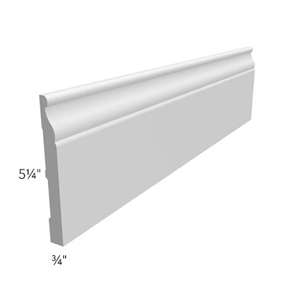 Furniture Base Moulding 5-1/4 H X 96 L X 3/4 Th- Hallmark Frost by Fabuwood