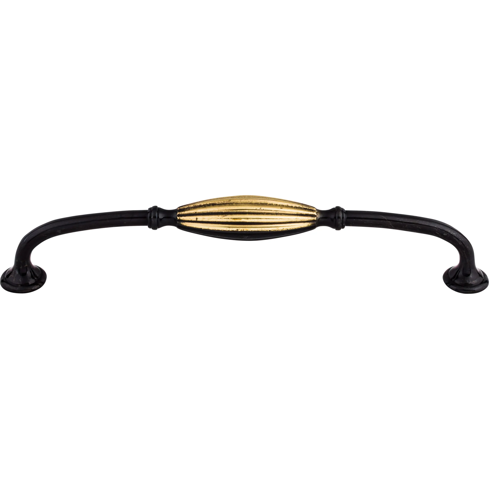 Top Knobs Tuscany D Handle Antique Brass 8-13/16″ Center to Center