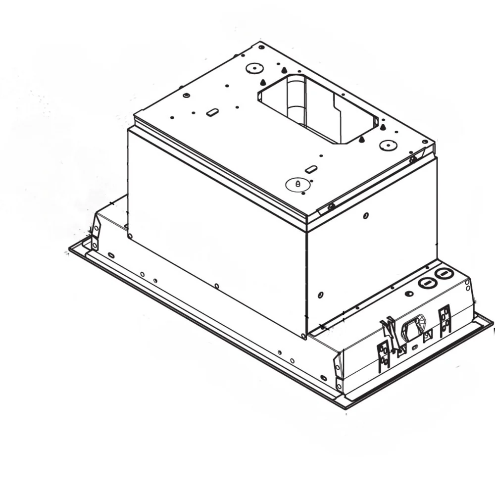 400 CFM Stainless Ventilator 21-3/8 W X 11-7/16 H X 10-9/16 D – Nexus by Fabuwood