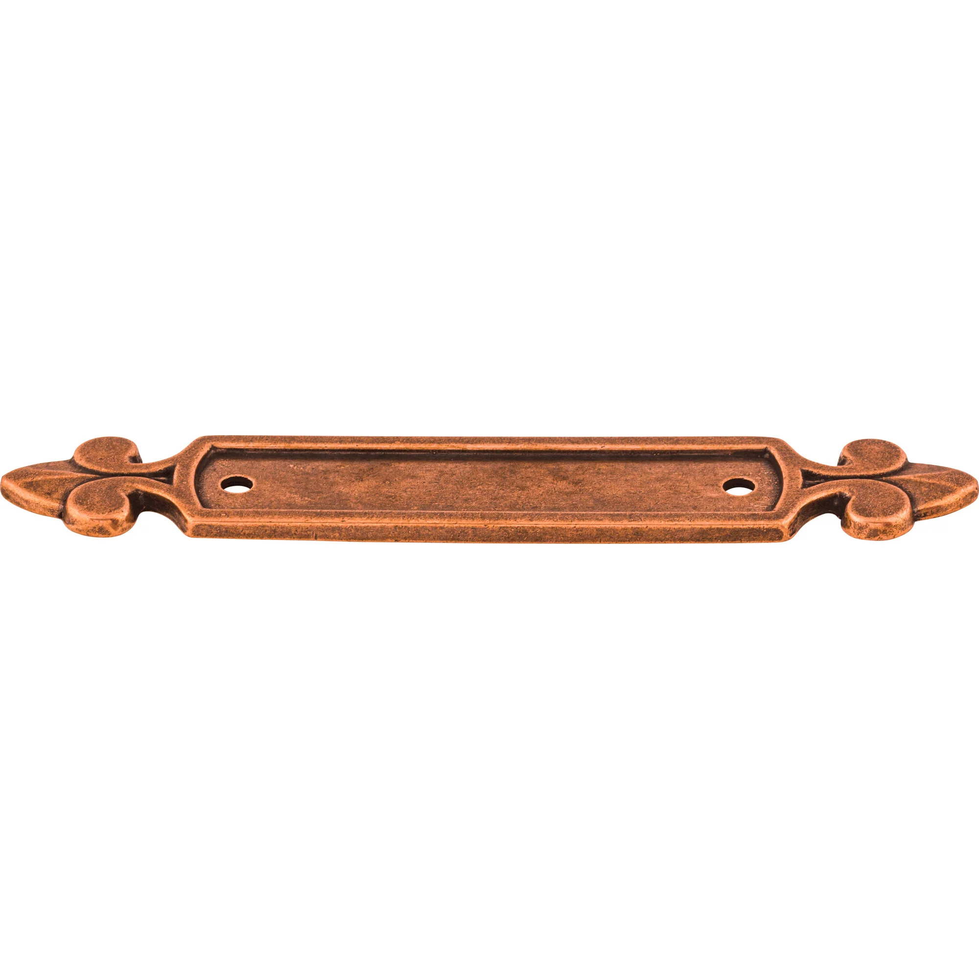 Top Knobs Tuscany Dover Backplate Old English Copper Center to Center