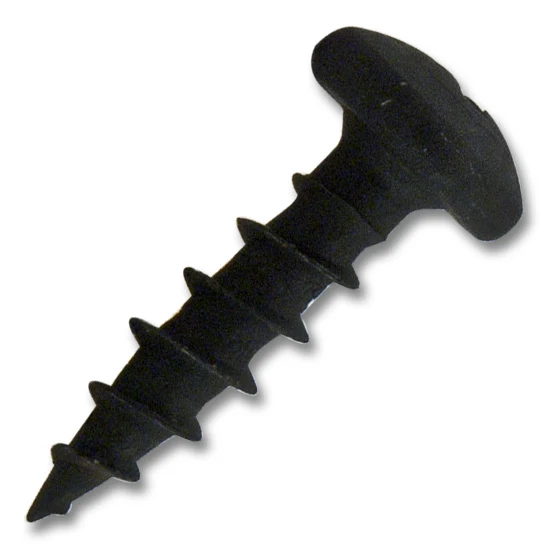 #10 Screw Pan Head #2 Phillips Coarse Thread 3/4″ Length Black, Multiples of 100