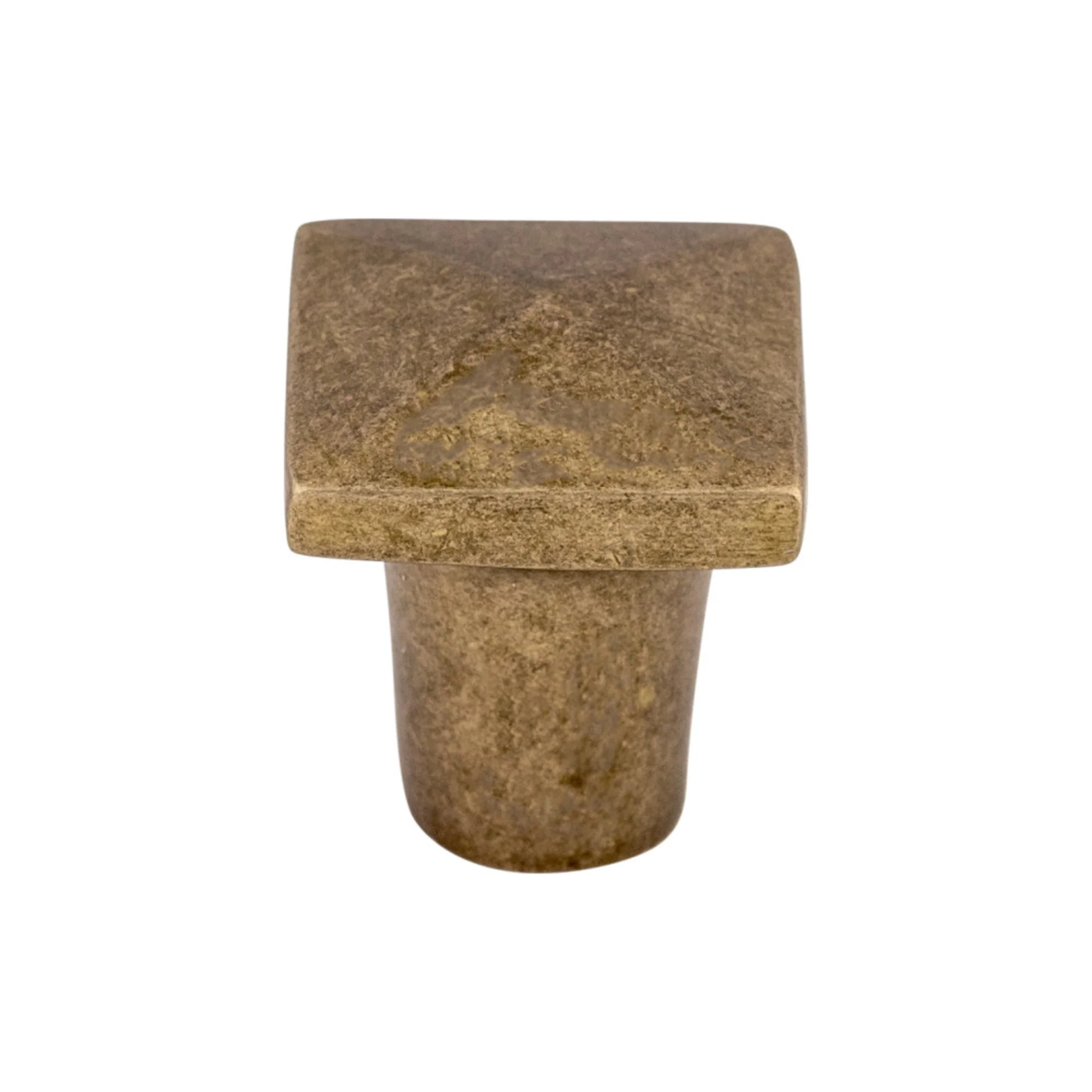 Top Knobs Aspen Square Knob Light Bronze 3/4″ Diameter