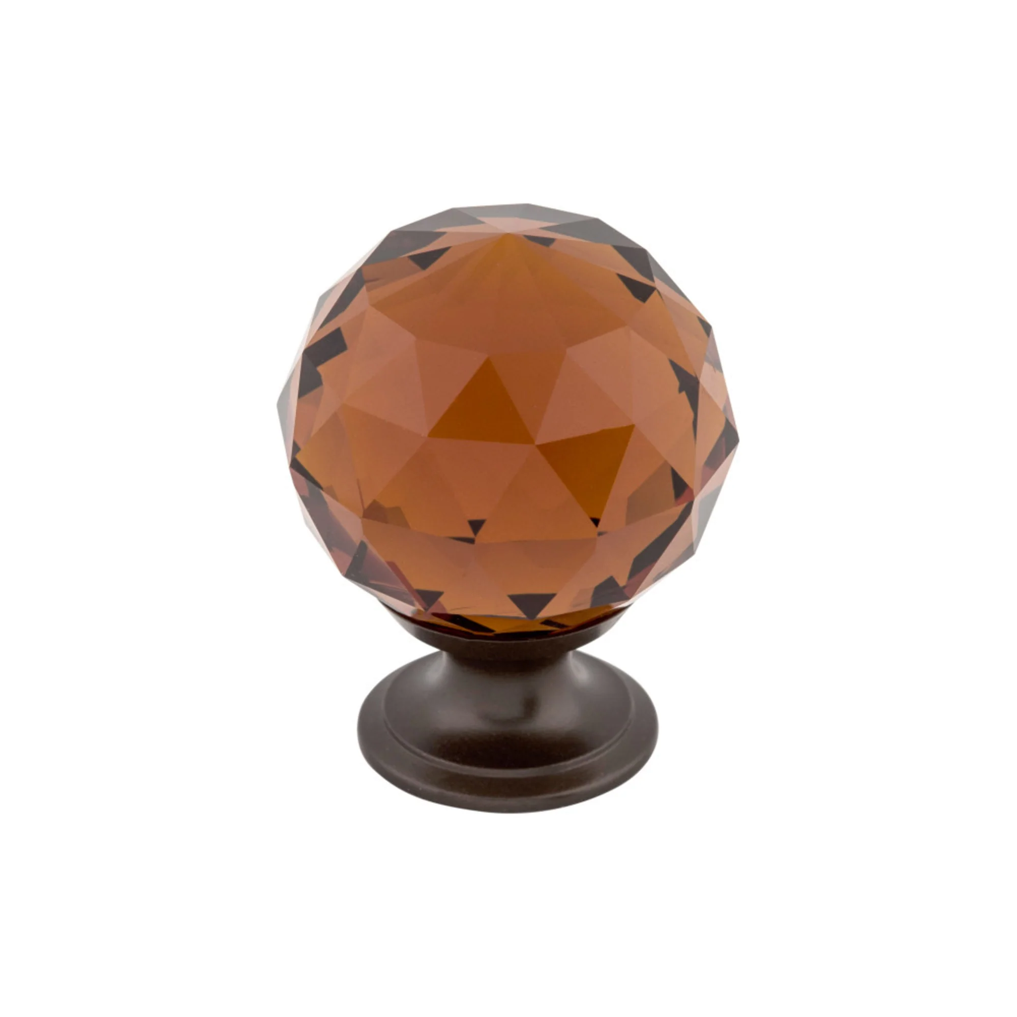 Top Knobs Wine Crystal Knob Oil Rubbed Bronze 1-3/8″ Diameter