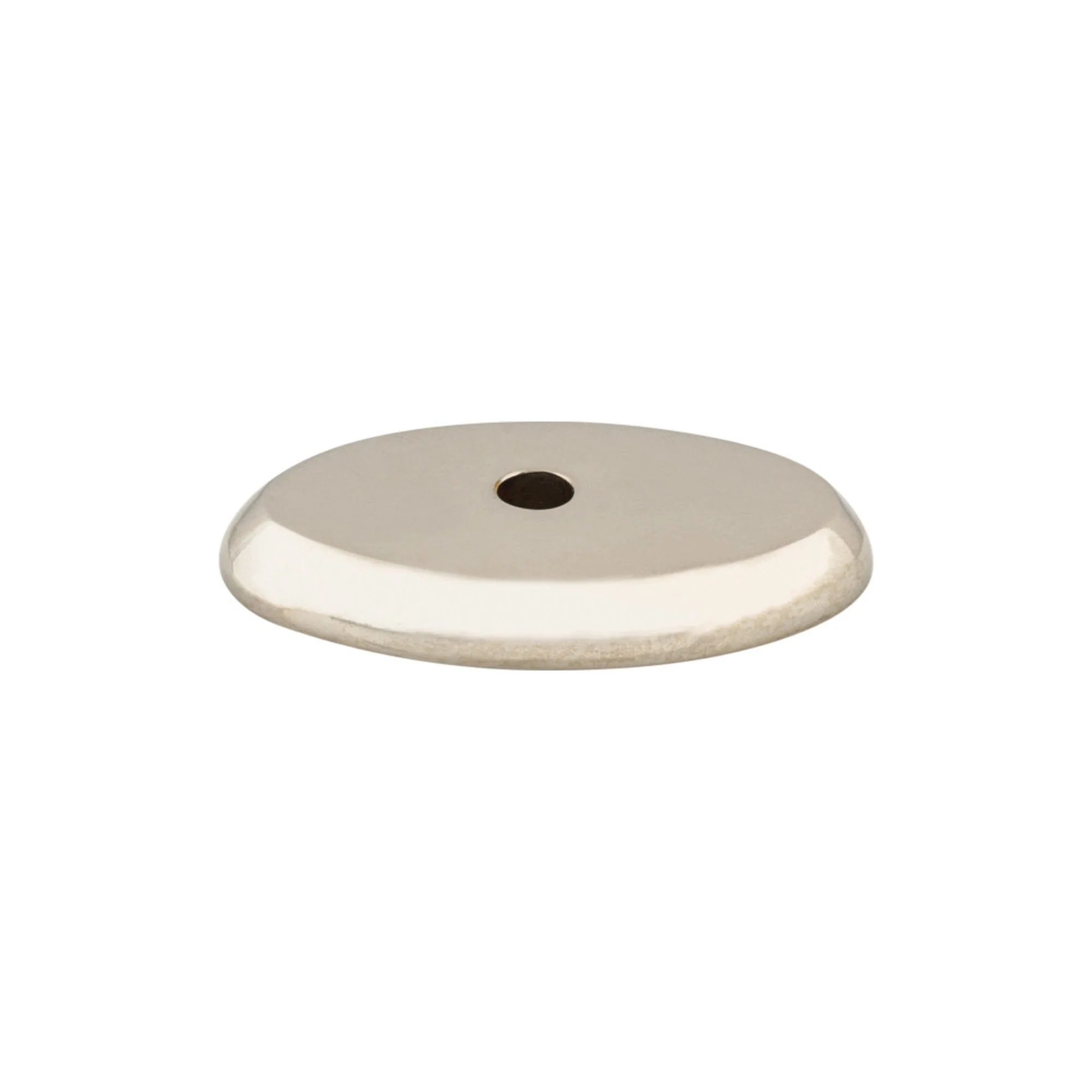 Top Knobs Aspen II Oval Backplate Polished Nickel 1-1/2″ Length
