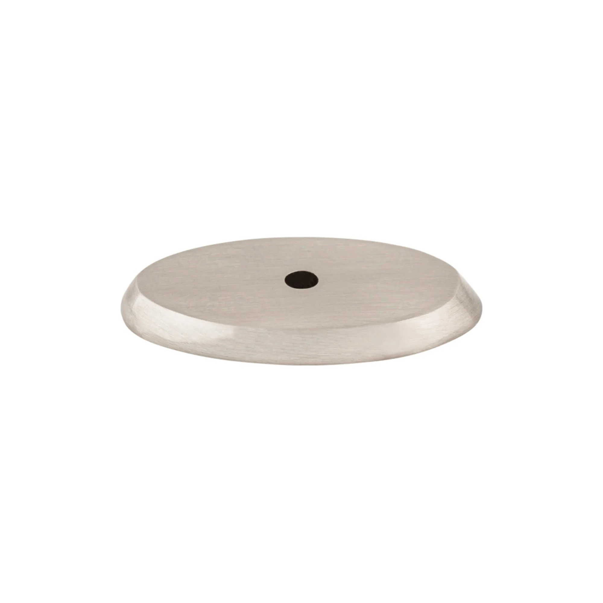 Top Knobs Aspen II Oval Backplate Satin Nickel 1-3/4″ Length