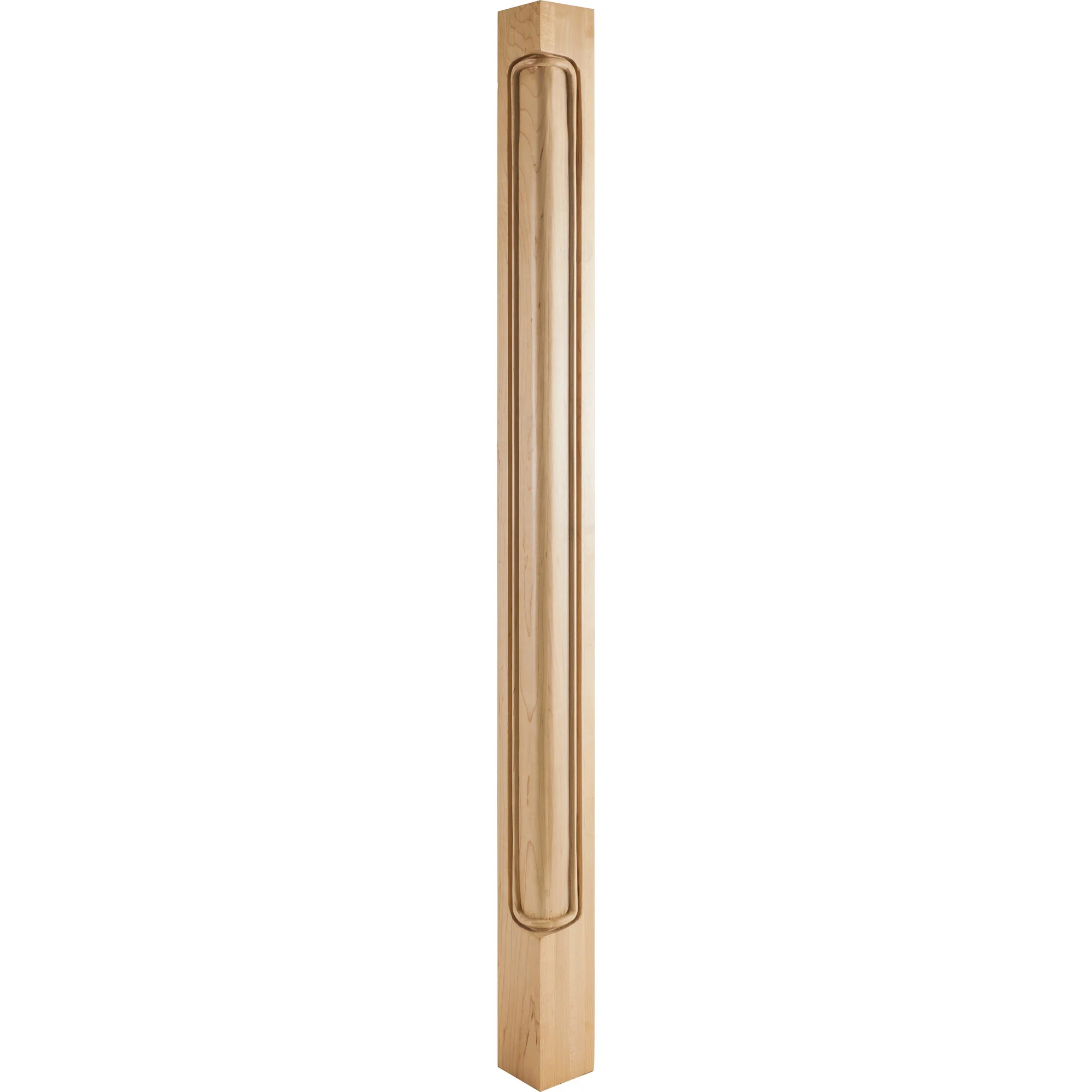 Hardware Resources Beaded Corner Post Oak 42″ Length