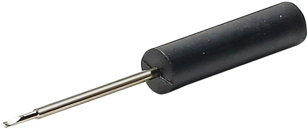 Mini Flathead Screwdriver, Black