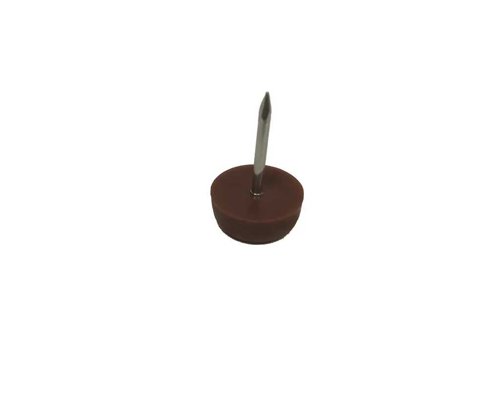 Tack Glide 5/8″ Diameter 1/4″ Height Brown