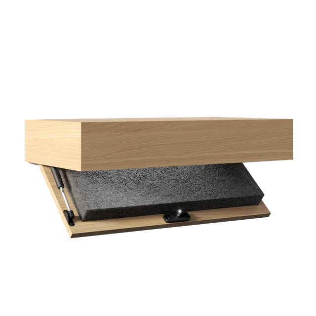 Hide-A-Shelf, White Oak
