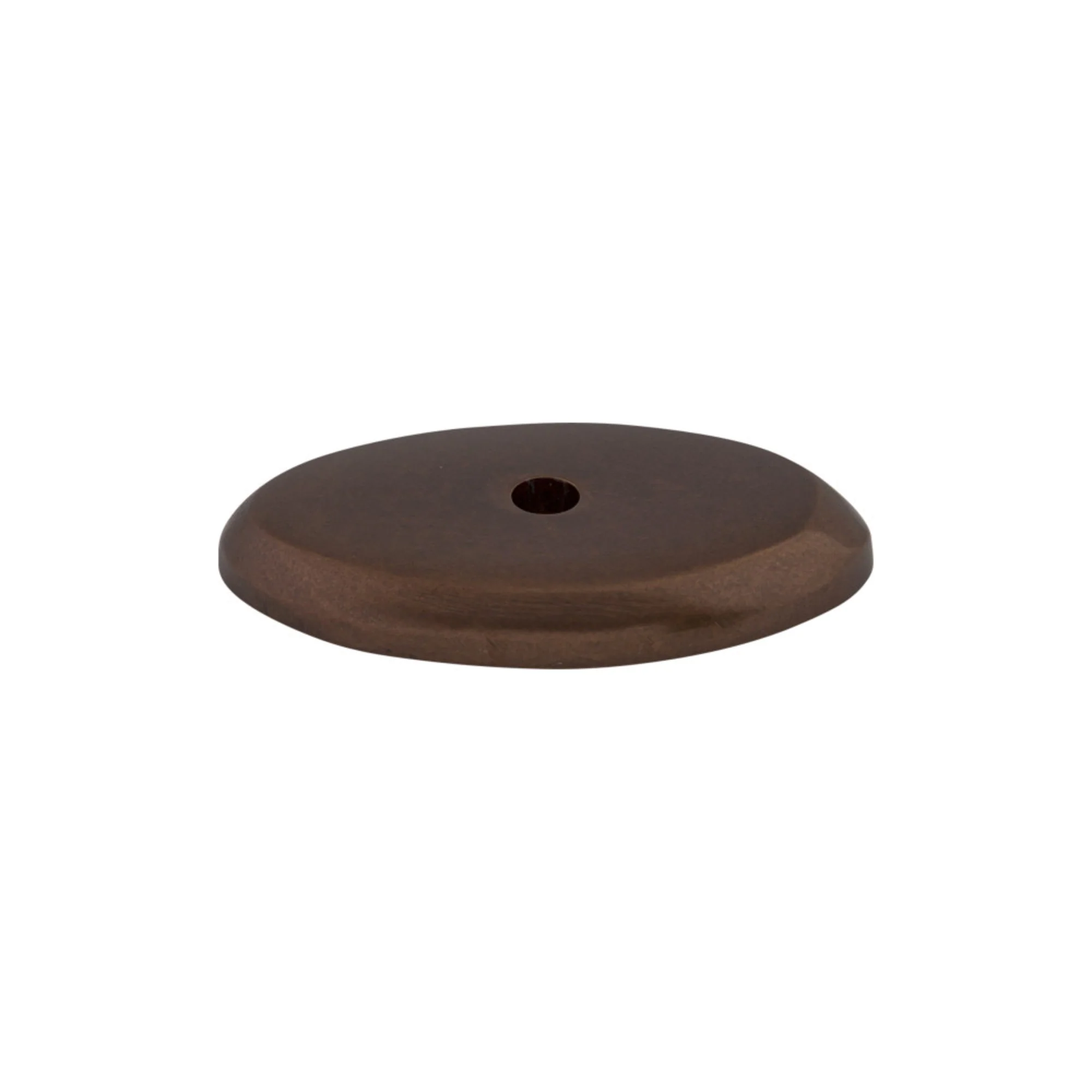 Top Knobs Aspen Oval Backplate Mahogany Bronze 1-1/2″ Length