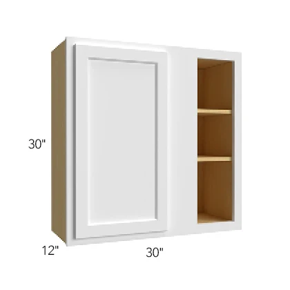 Wall Blind Corner 24 W X 30 H X 12 D (installs at 24-27 wide) – Metro Series by Fabuwood
