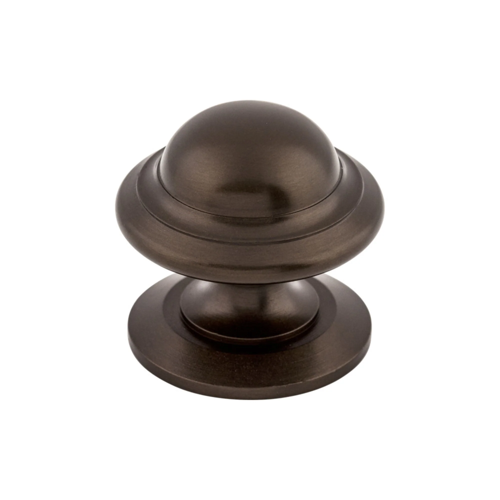 Top Knobs Britannia Knob Oil Rubbed Bronze 1-1/4″ Diameter Empress Style